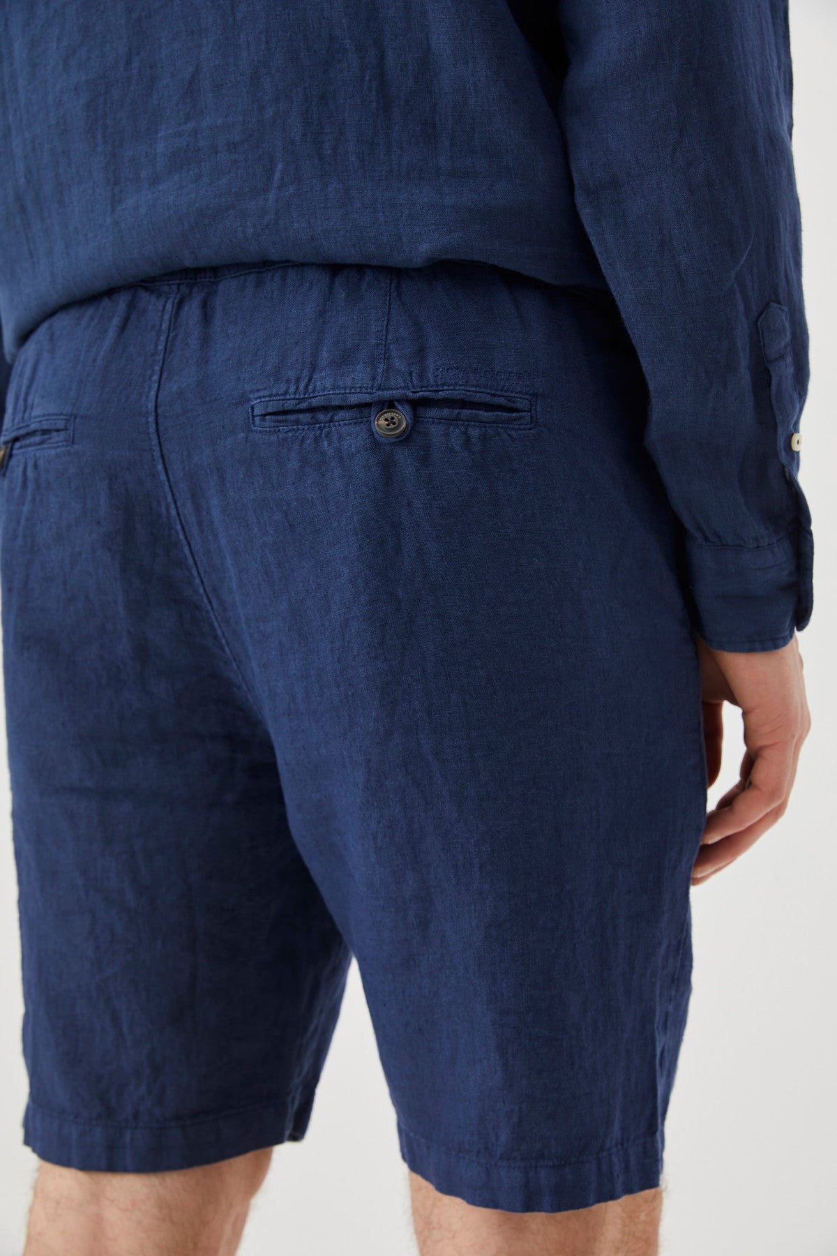 Roy Roger's Bermuda portofino riviera in lino dyed
