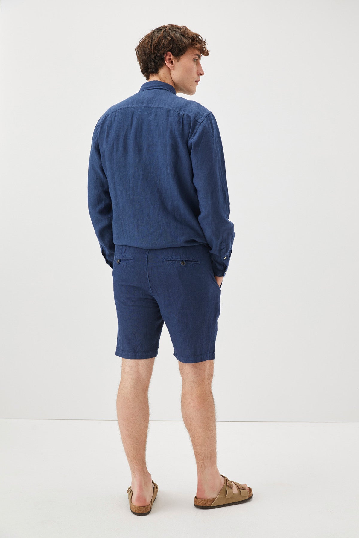 Roy Roger's Bermuda portofino riviera in lino dyed