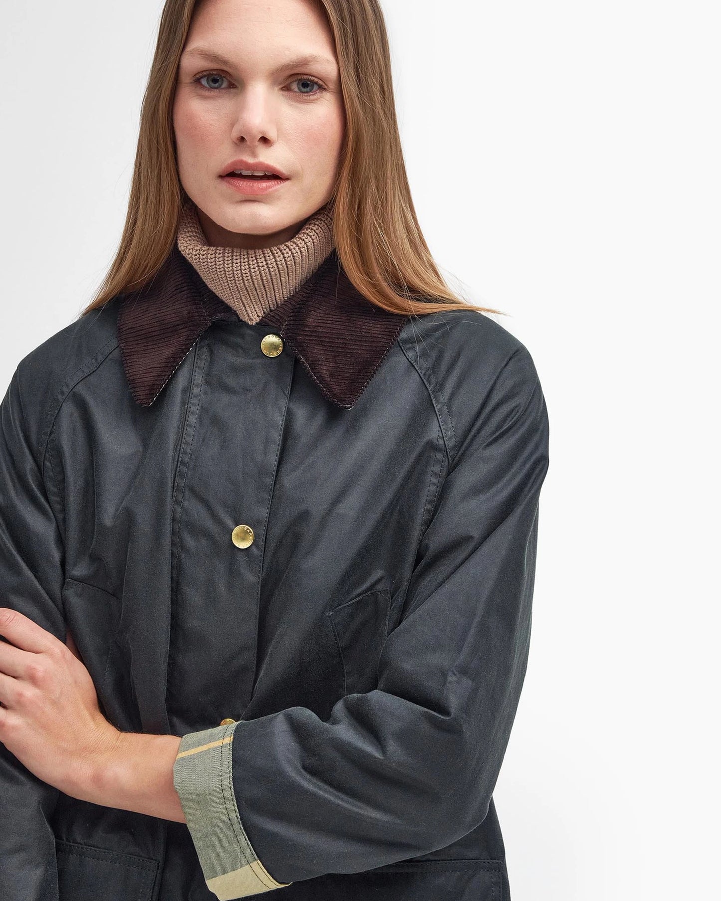Barbour Giacca Cerata Lunga Beadnell