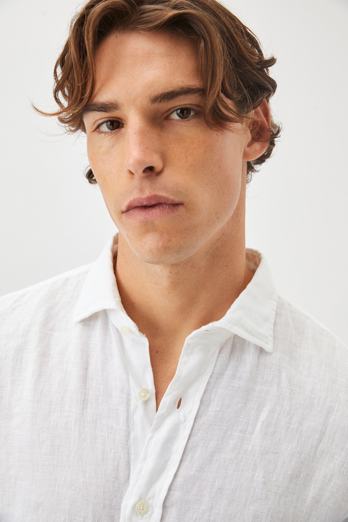 Roy Roger's Camicia Pierce riviera in lino dyed