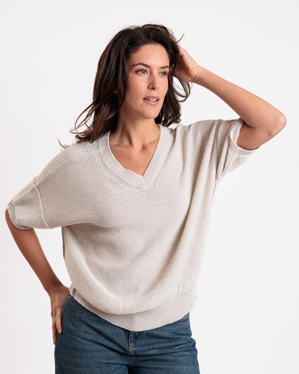 MARELLA Maglia oversize con lurex