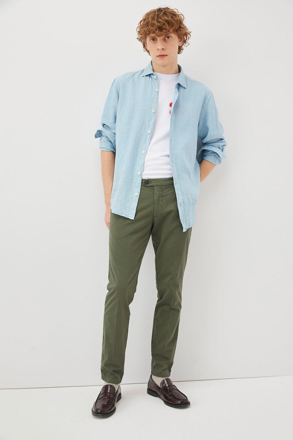 Roy Roger's Pantalone New Rolf In Gabardina