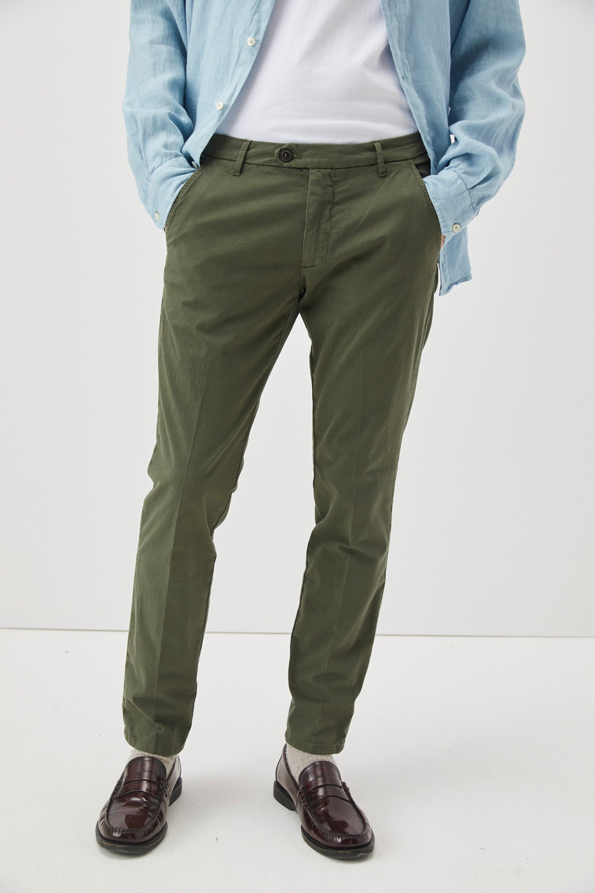 Roy Roger's Pantalone New Rolf In Gabardina