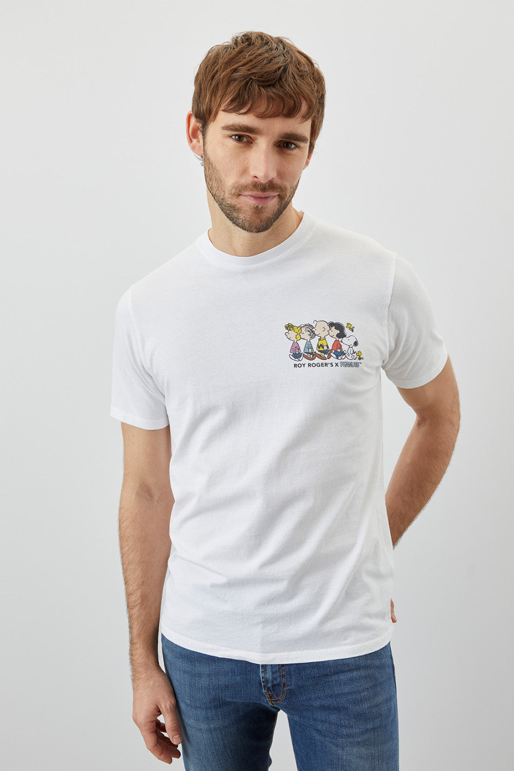 Roy Roger's T-shirt Girocollo Peanuts Small Family
