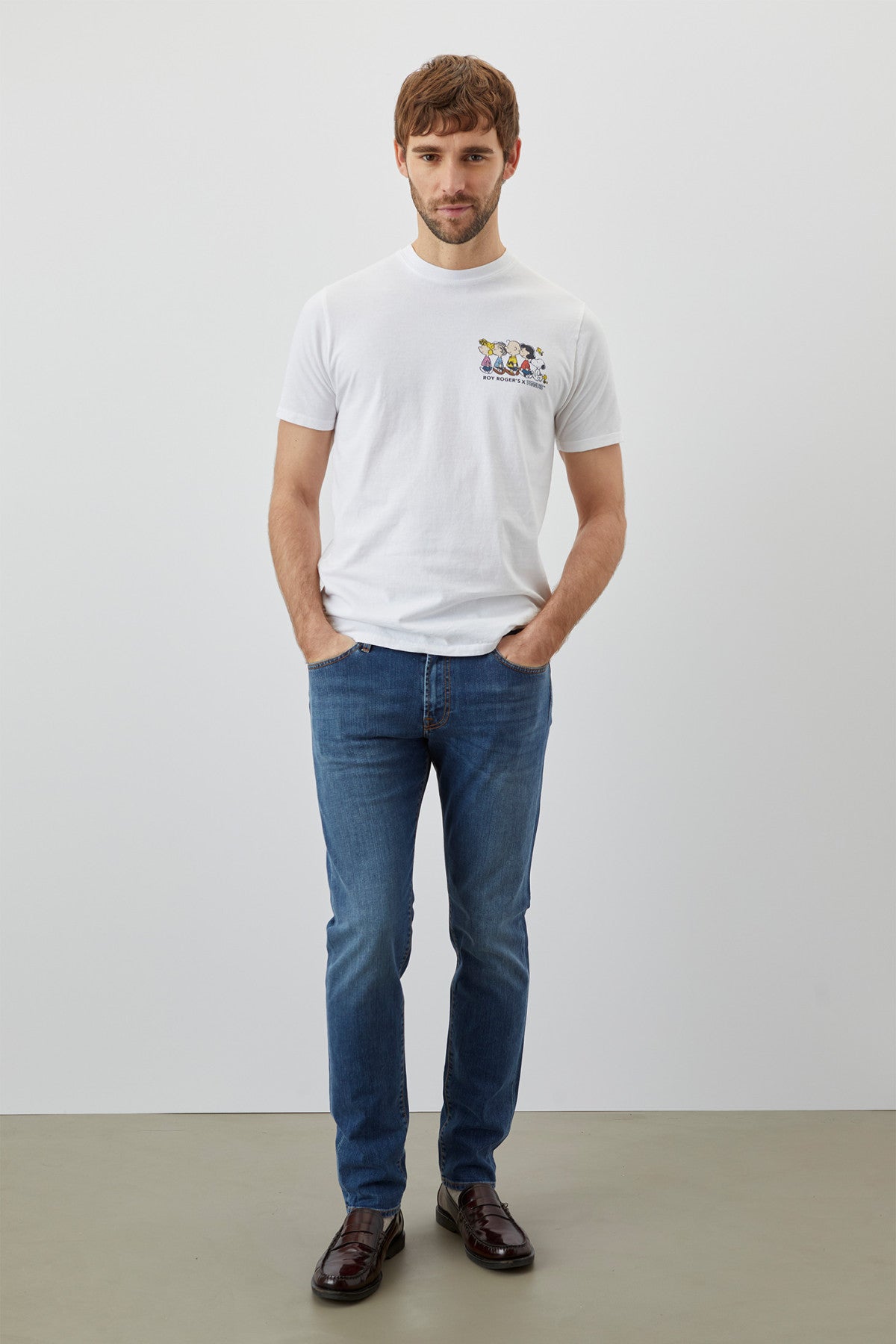 Roy Roger's T-shirt Girocollo Peanuts Small Family