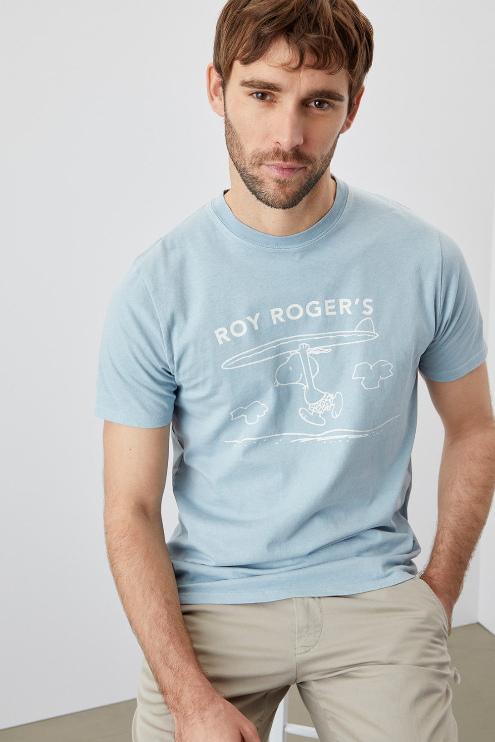 Roy Roger's T-shirt Girocollo Peanuts Surf