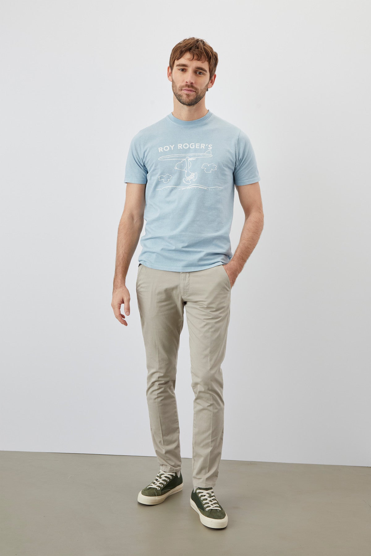 Roy Roger's T-shirt Girocollo Peanuts Surf