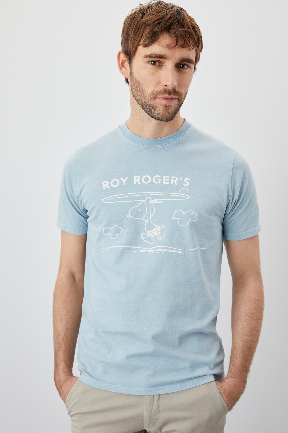 Roy Roger's T-shirt Girocollo Peanuts Surf