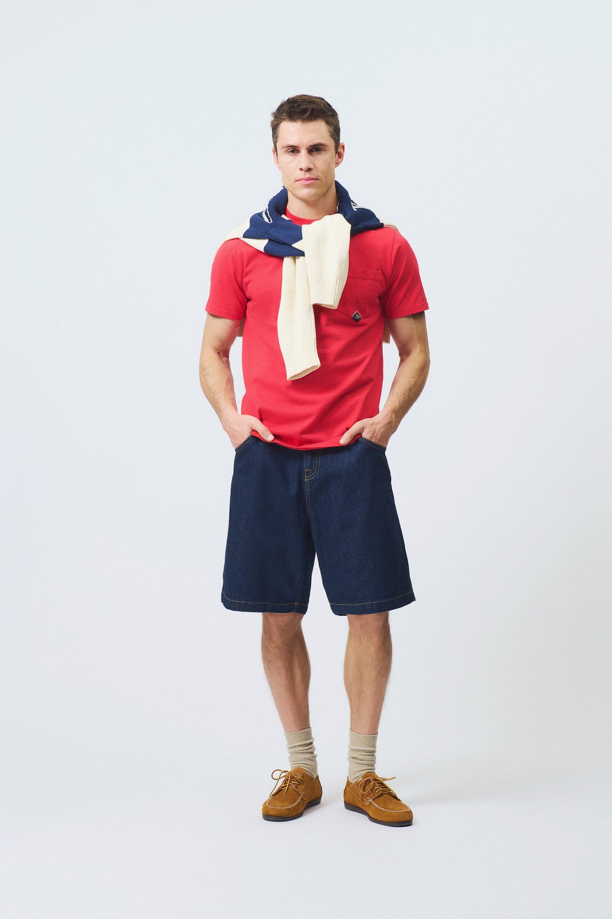 Roy Roger's T-SHIRT POCKET IN JERSEY