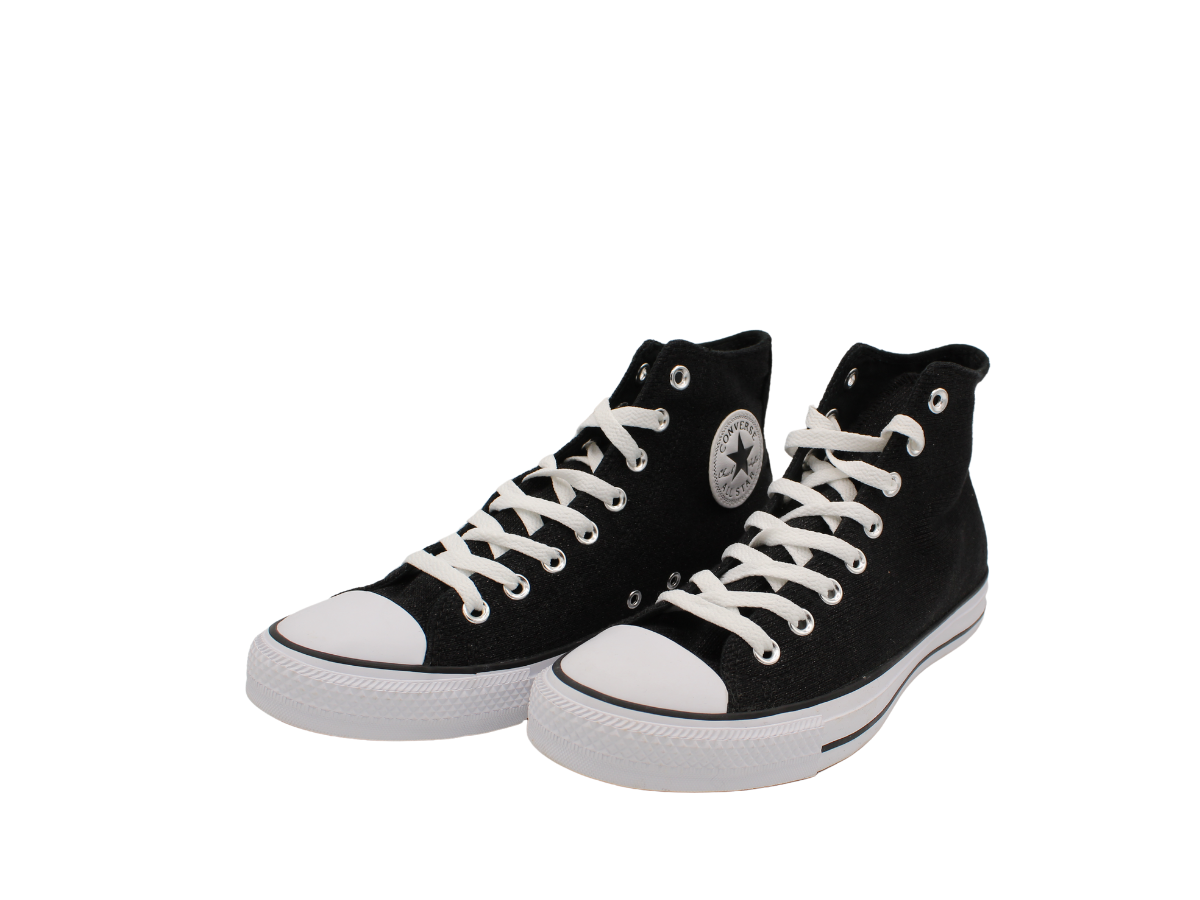 Converse Chuck Taylor All Star tessuto nero Glitter