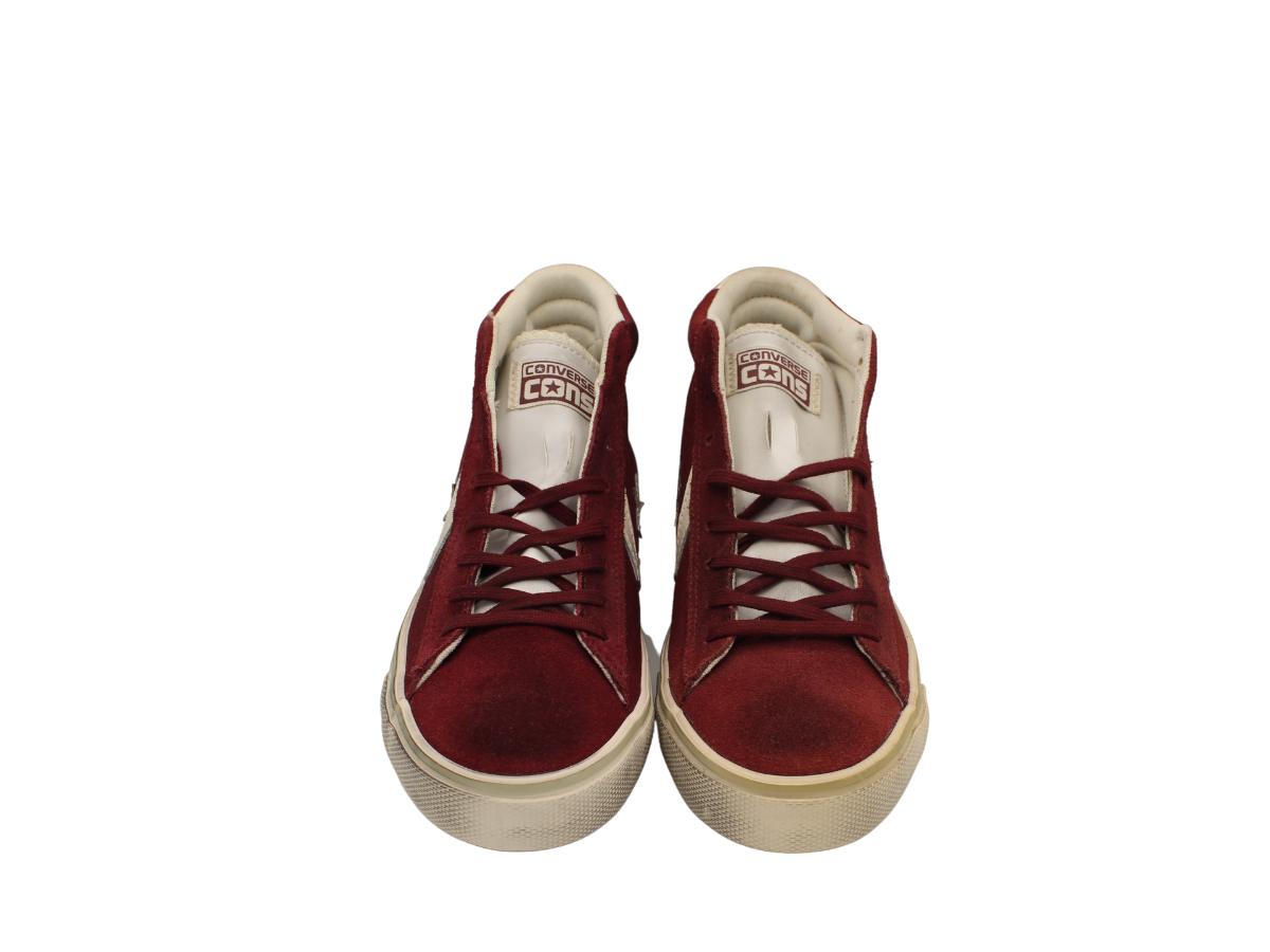 Converse pelle scamosciata bordeaux COD.150628C