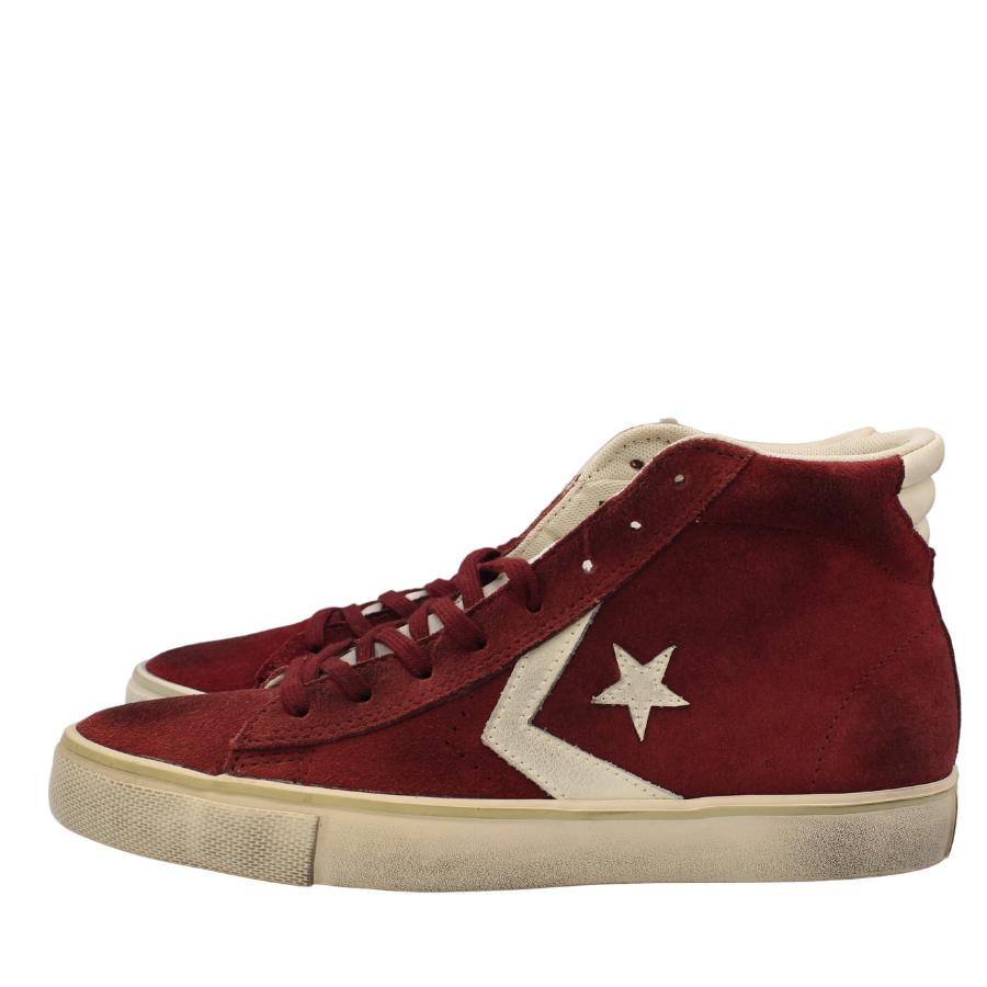 Converse pelle scamosciata bordeaux COD.150628C
