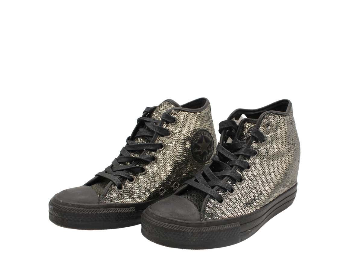 Converse All Star Tacco Alto Glitter COD.559048C