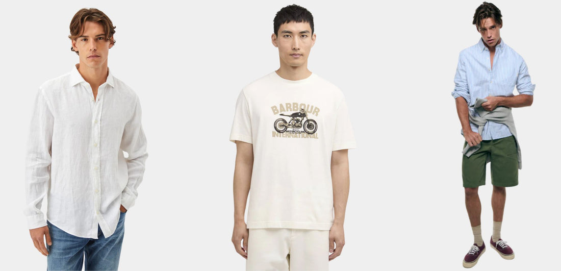 3 outfit da uomo perfetti per le giornate estive