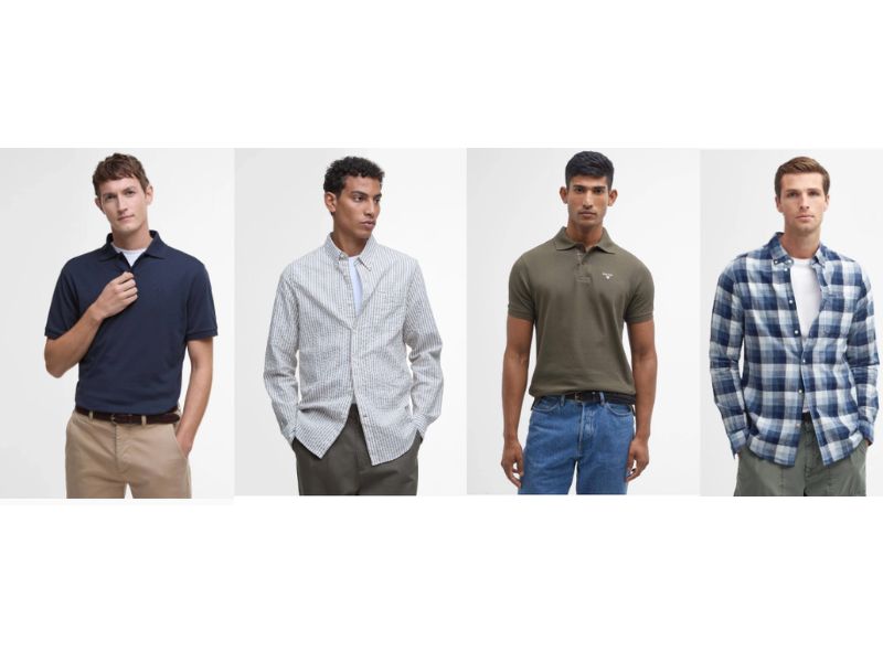 Barbour: polo e camicie must-have per gli outfit estivi eleganti e casual