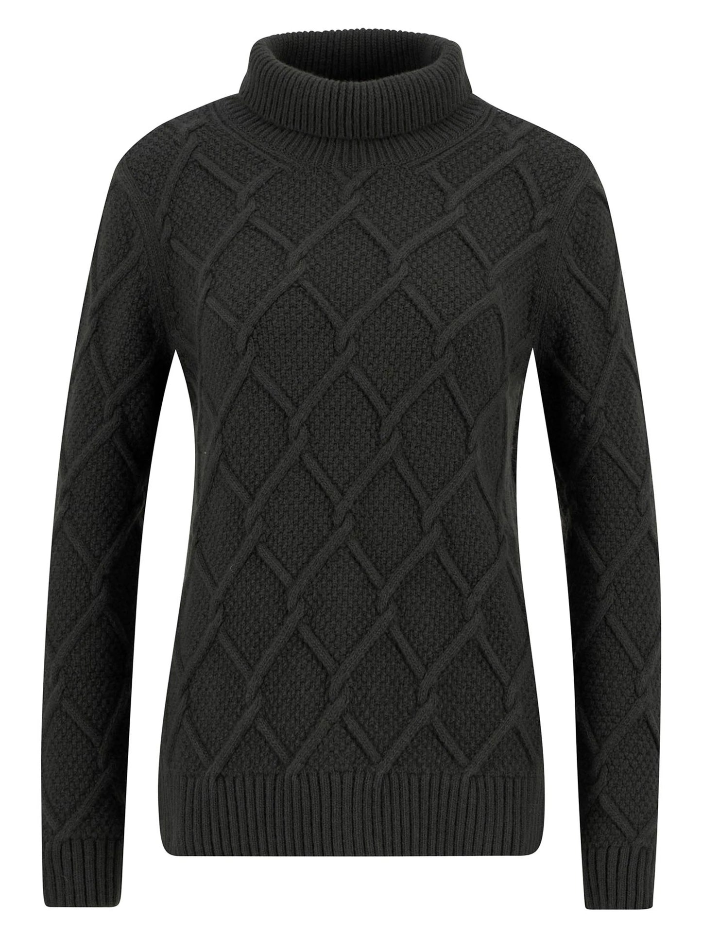 Barbour Felpa a maglia con collo arrotolato Burne