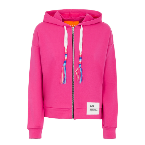 Suns felpa donna maria con cappuccio GFS01030D