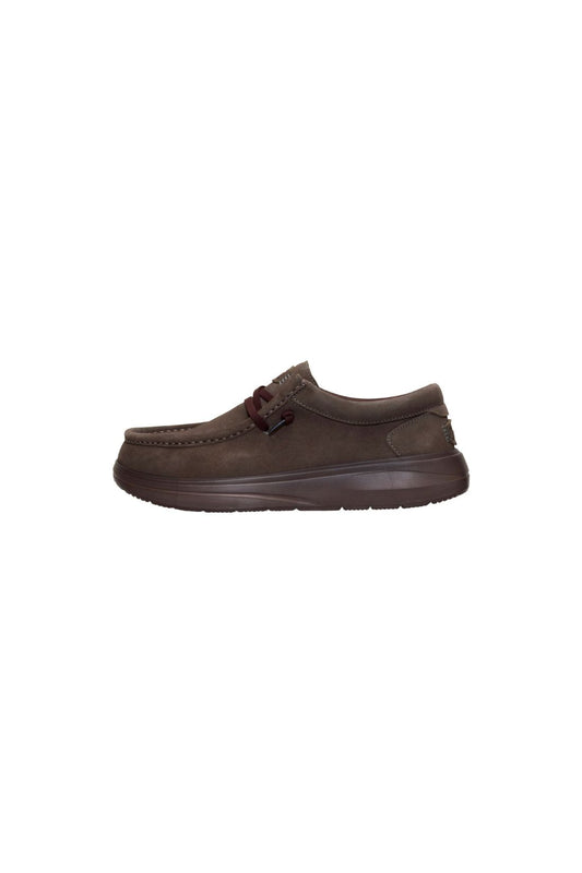 HEY DUDE 41975 Wally Conf Suede M Major brown