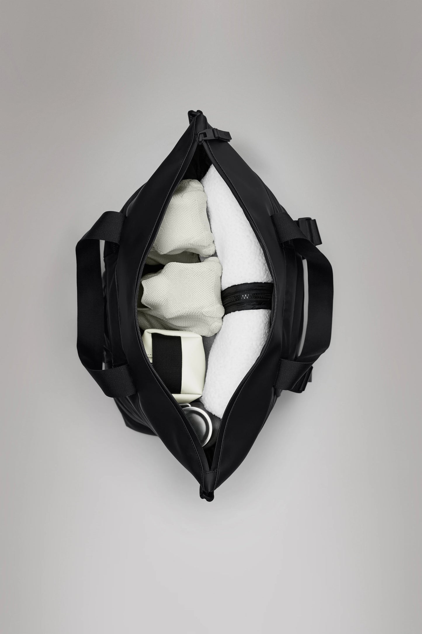 RAINS Puffer Mix Tote Bag Mini