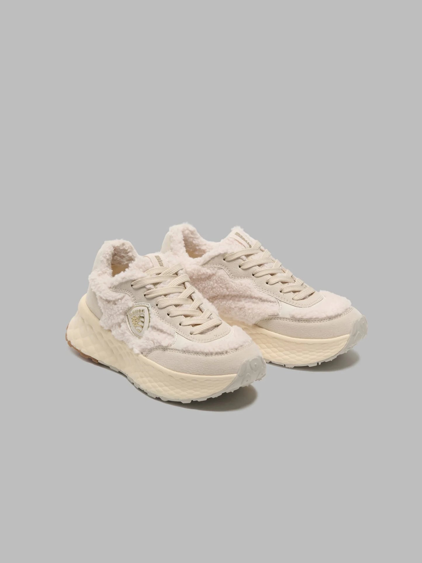 Blauer SNEAKER LYNN02-FUR CREMA