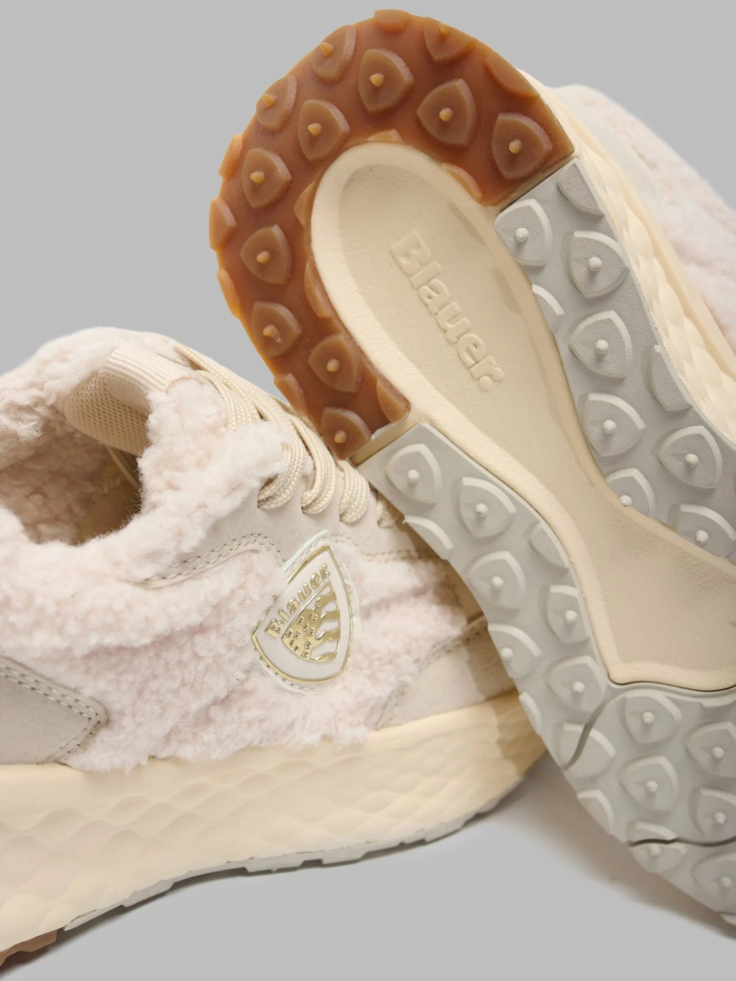 Blauer SNEAKER LYNN02-FUR CREMA