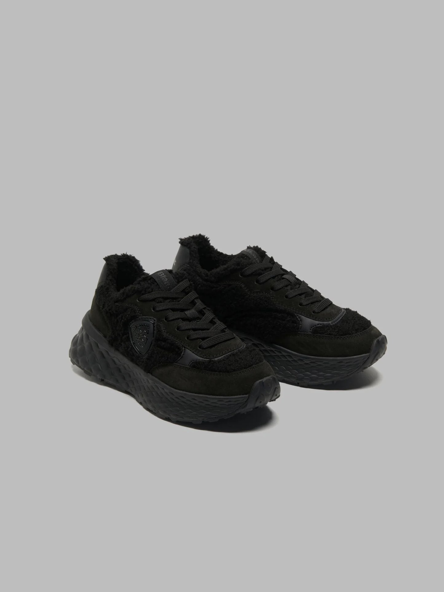 Blauer SNEAKER LYNN02-FUR BLACK