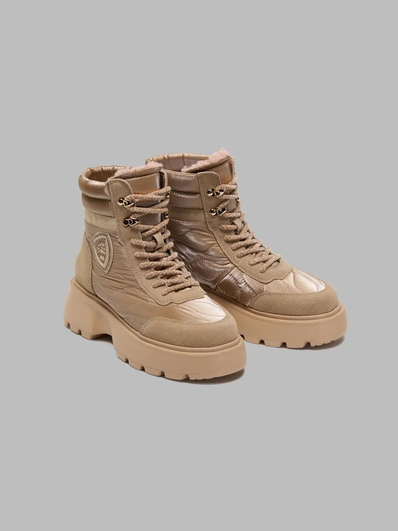 Blauer STIVALETTO COMBAT BLANCA03-NYS bronzo/gold