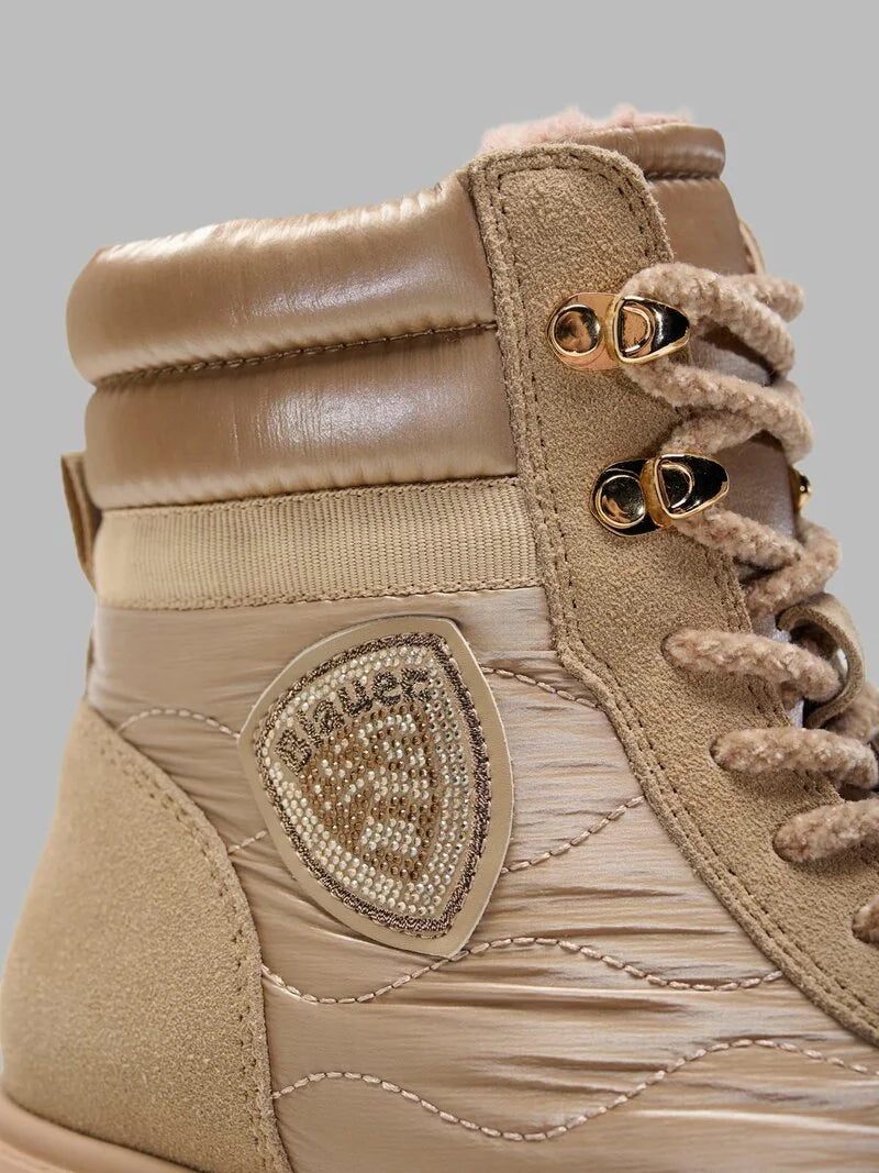 Blauer STIVALETTO COMBAT BLANCA03-NYS bronzo/gold