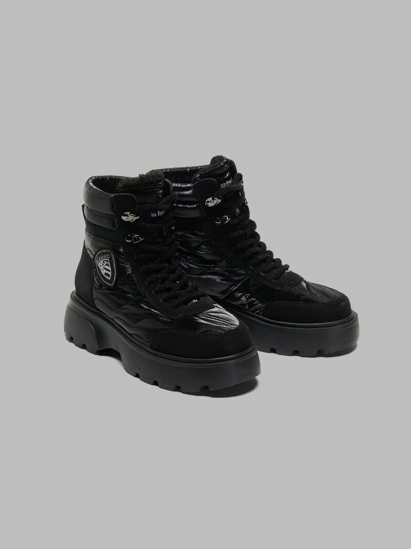 Blauer STIVALETTO COMBAT BLANCA03-NYS nero