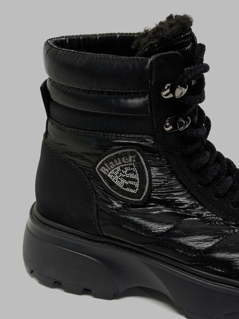 Blauer STIVALETTO COMBAT BLANCA03-NYS nero