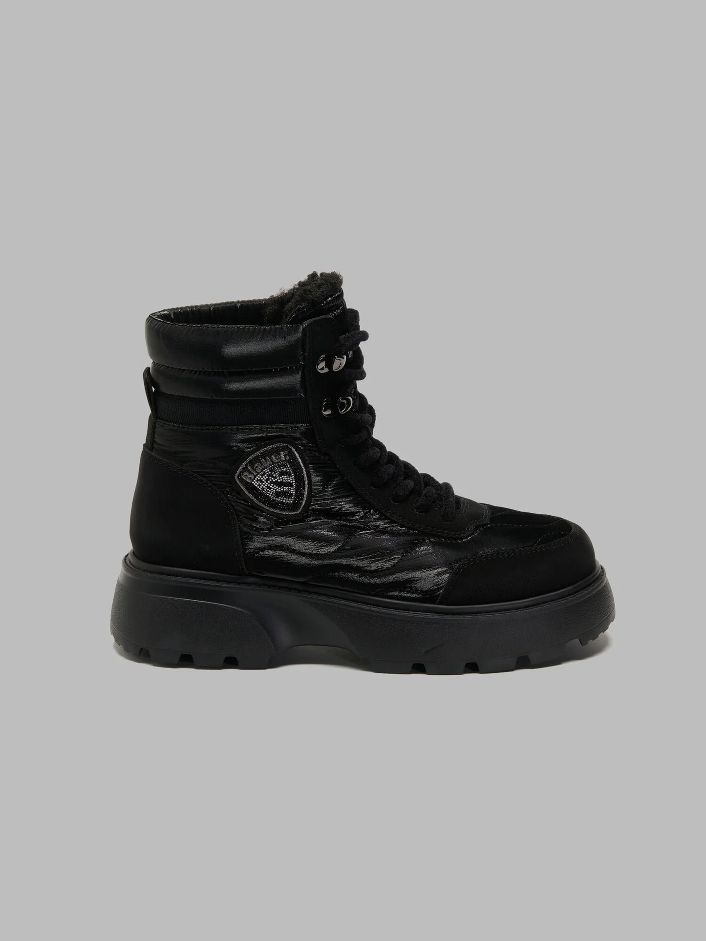 Blauer STIVALETTO COMBAT BLANCA03-NYS nero