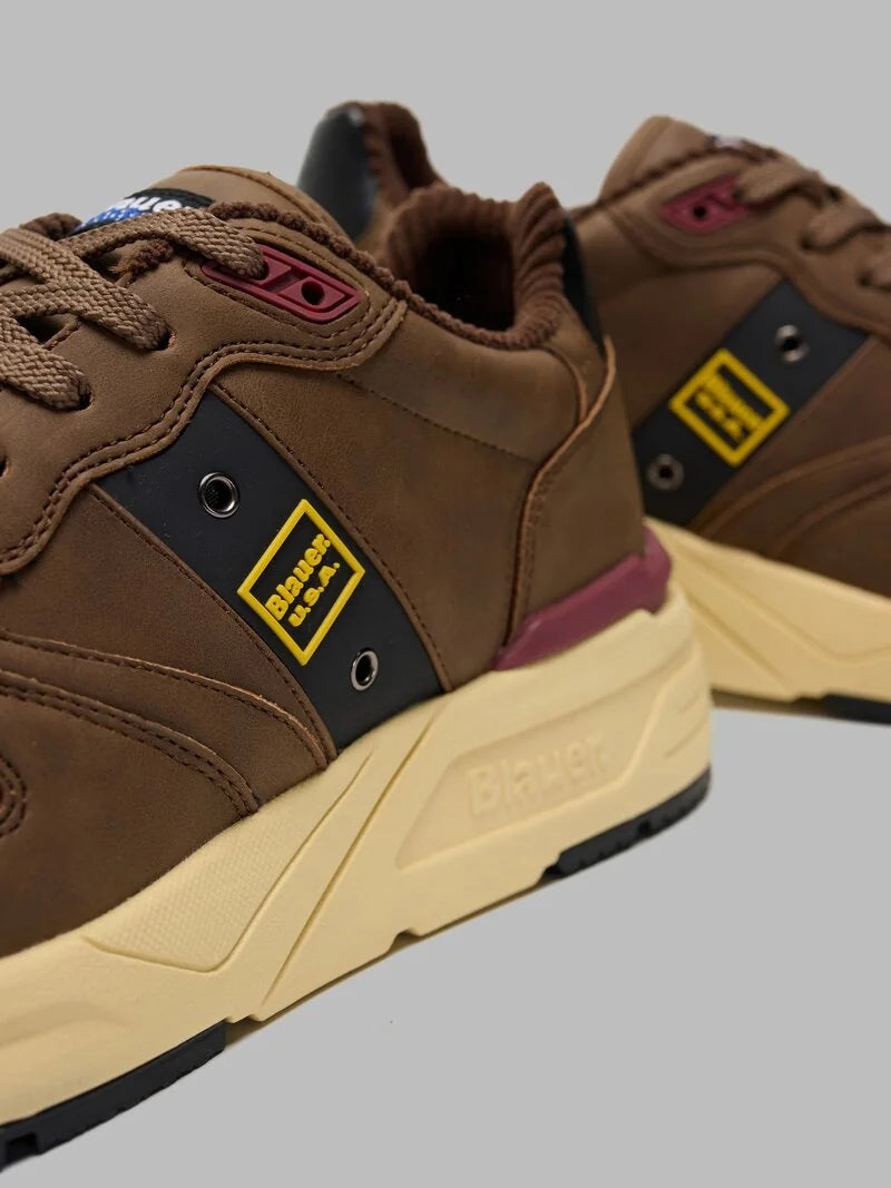Blauer SNEAKER RAY04-PUL marrone