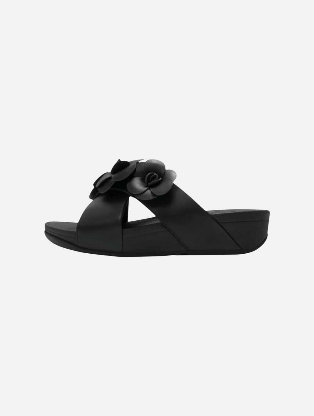 FitFlop Lulu A4M Flower Cross Slides