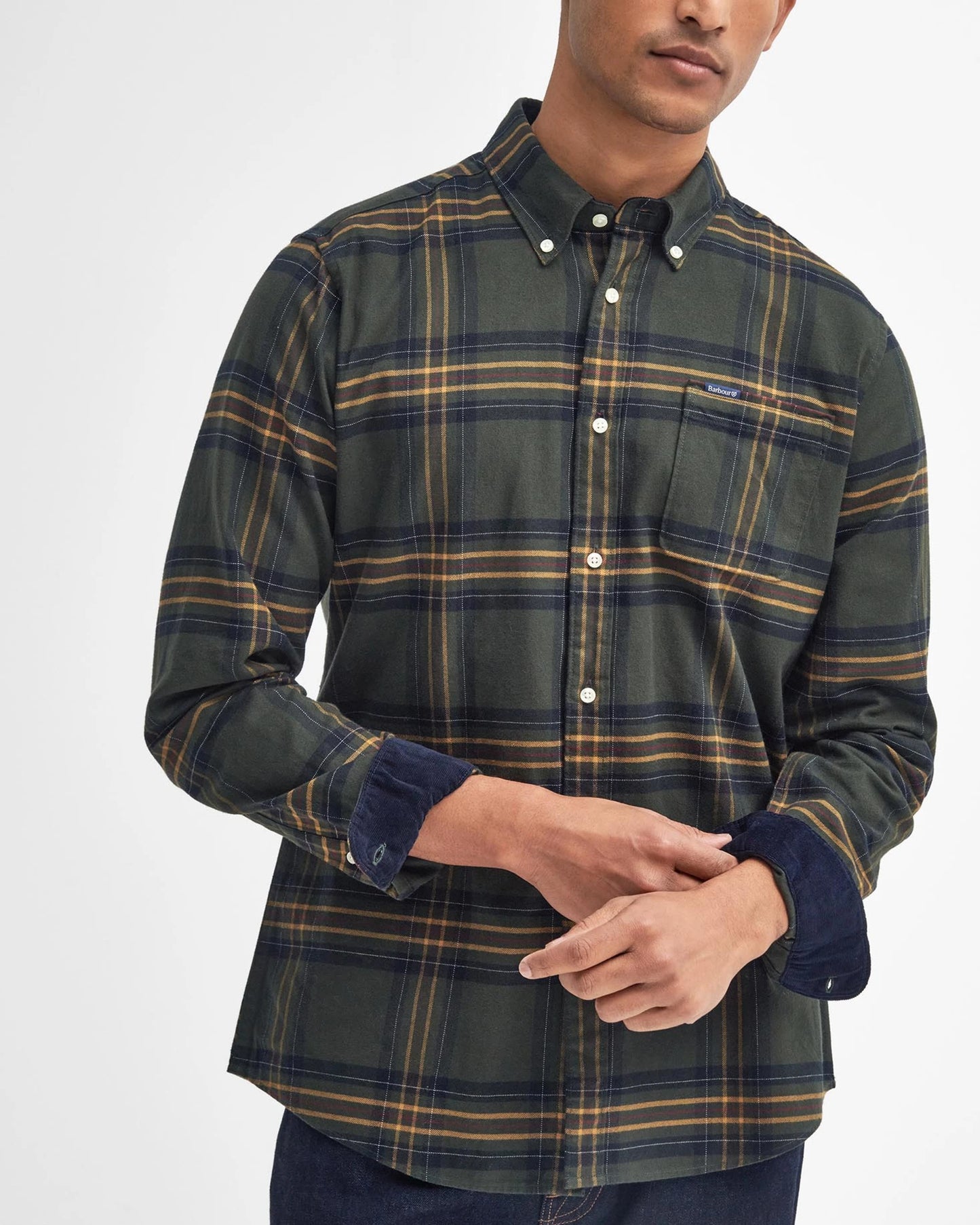 Barbour Camicia Portdown taglio sartoriale