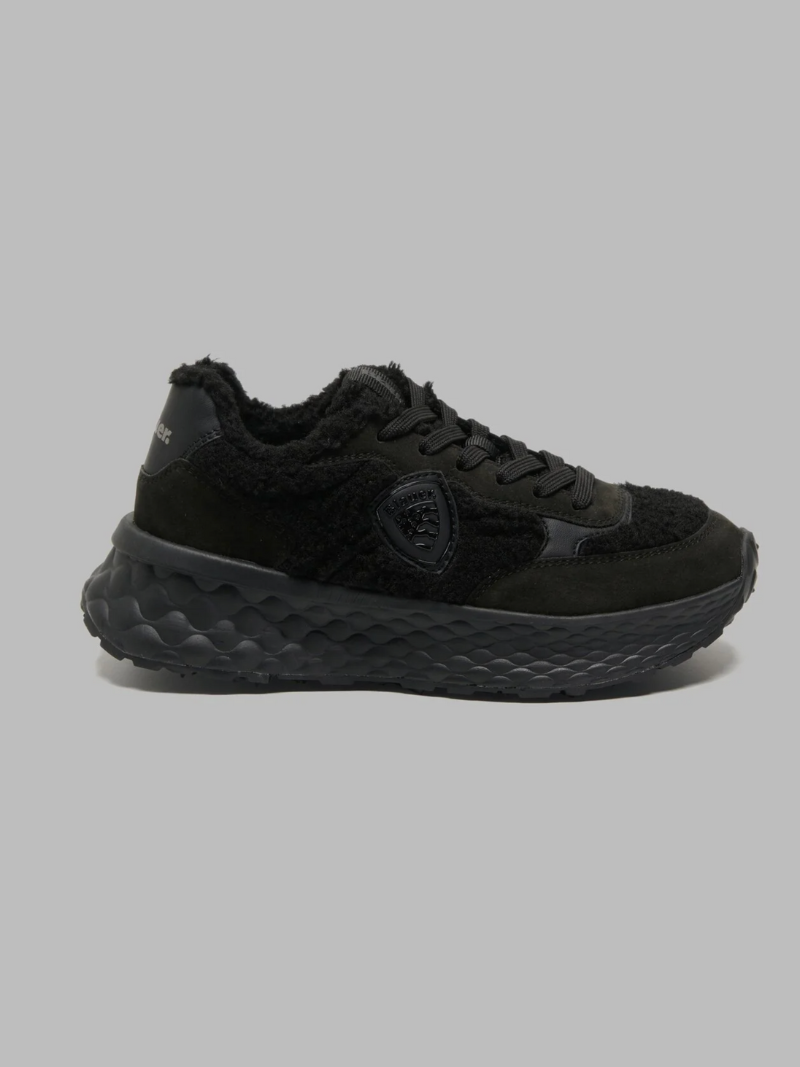 Blauer SNEAKER LYNN02-FUR BLACK
