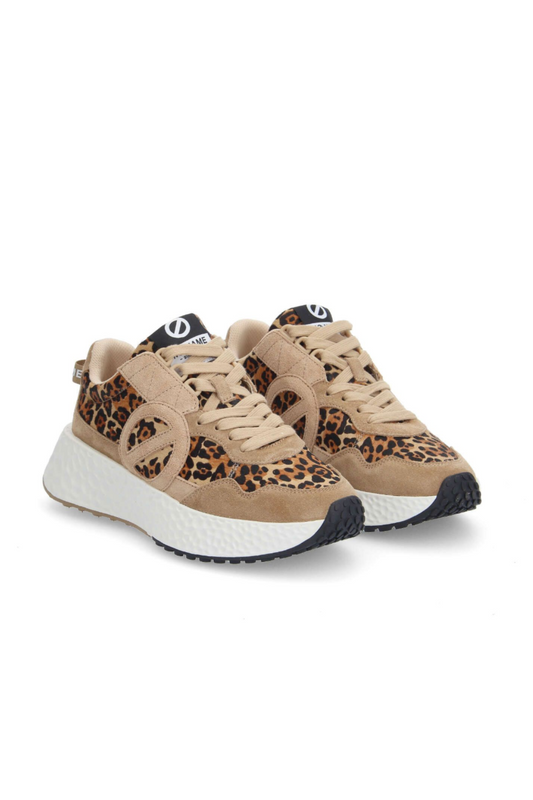NO NAME CARTER JOGGER W Nocciola/Leopardato