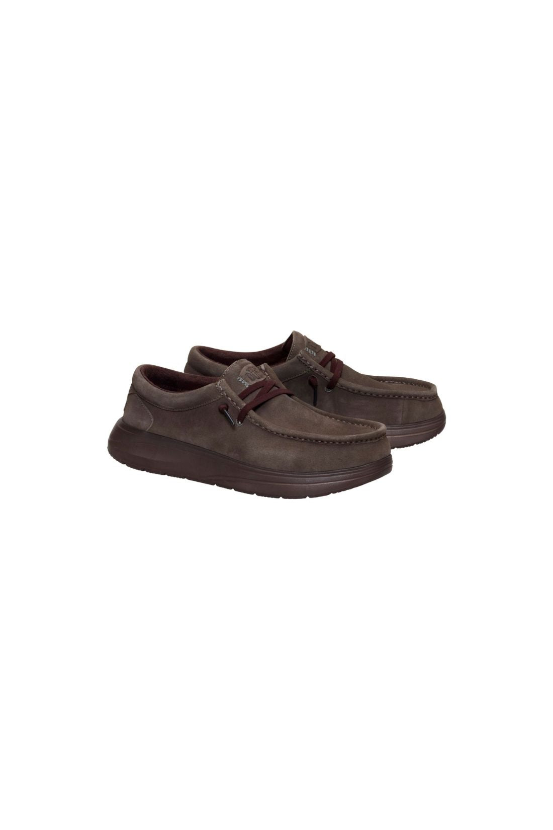 HEY DUDE 41975 Wally Conf Suede M Major brown