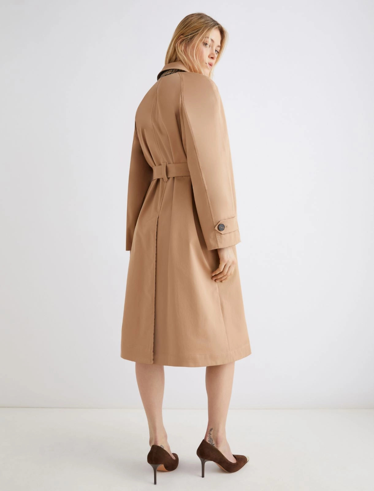 MARELLA Trench in gabardina stretch RAGUSA