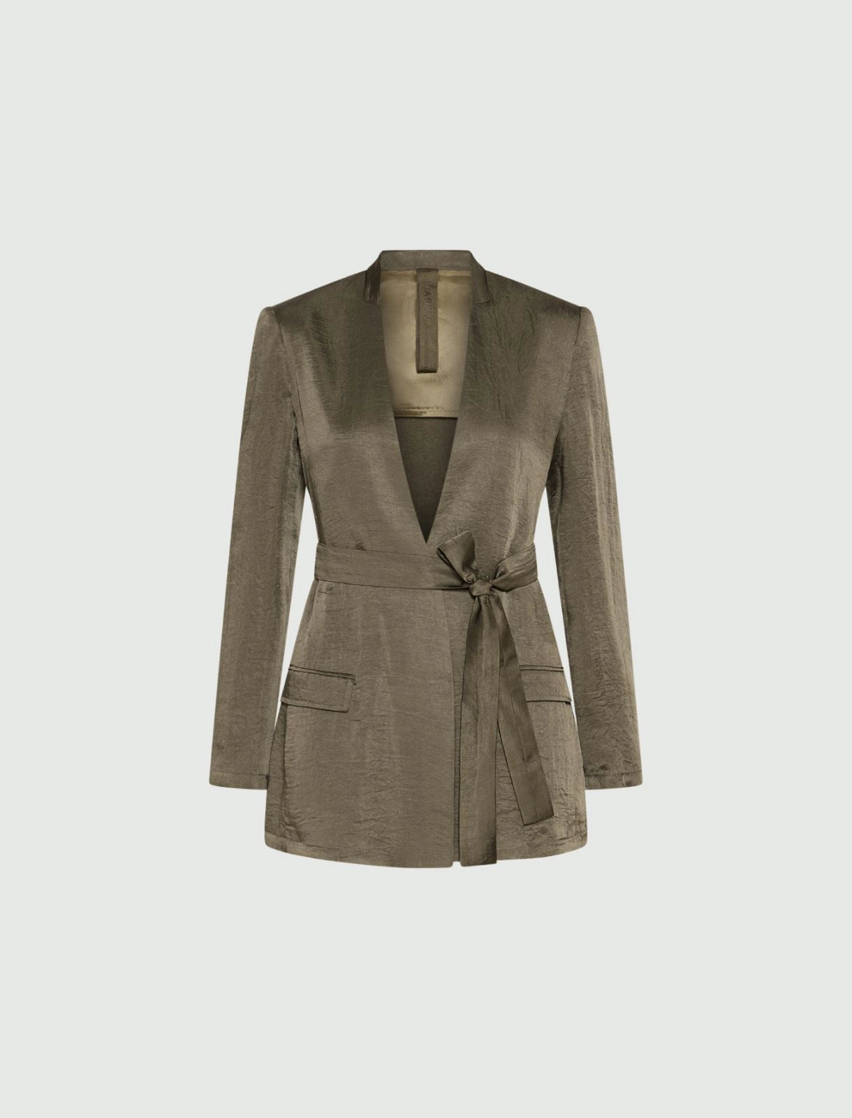 MARELLA Giacca in twill con cintura