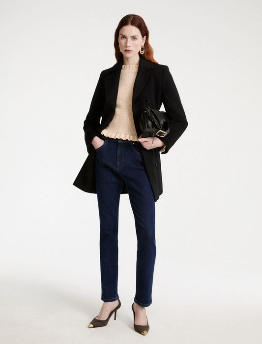 MARELLA Cappotto doppiopetto in lana e cashmere