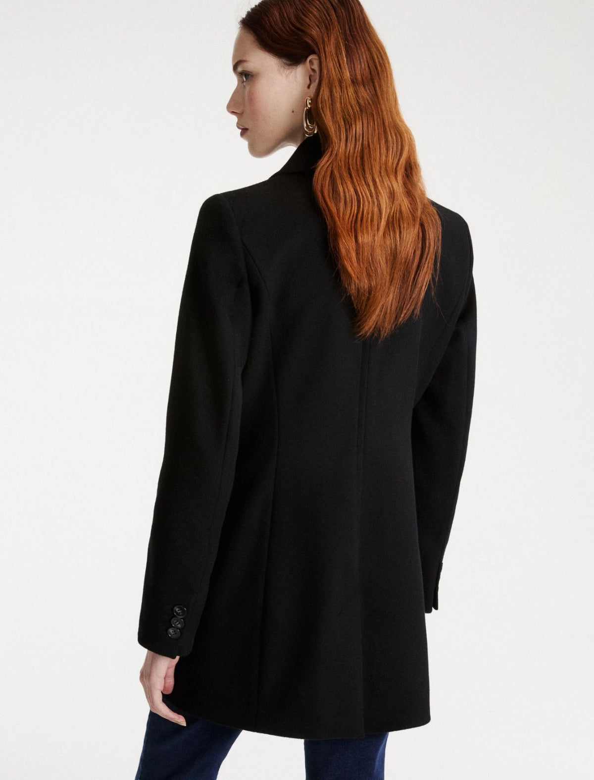 MARELLA Cappotto doppiopetto in lana e cashmere