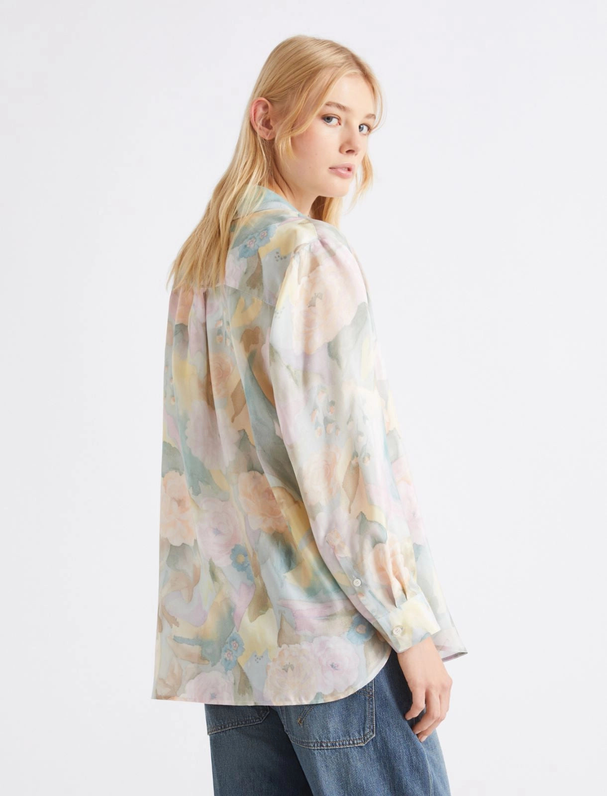 MARELLA Camicia in seta habotai