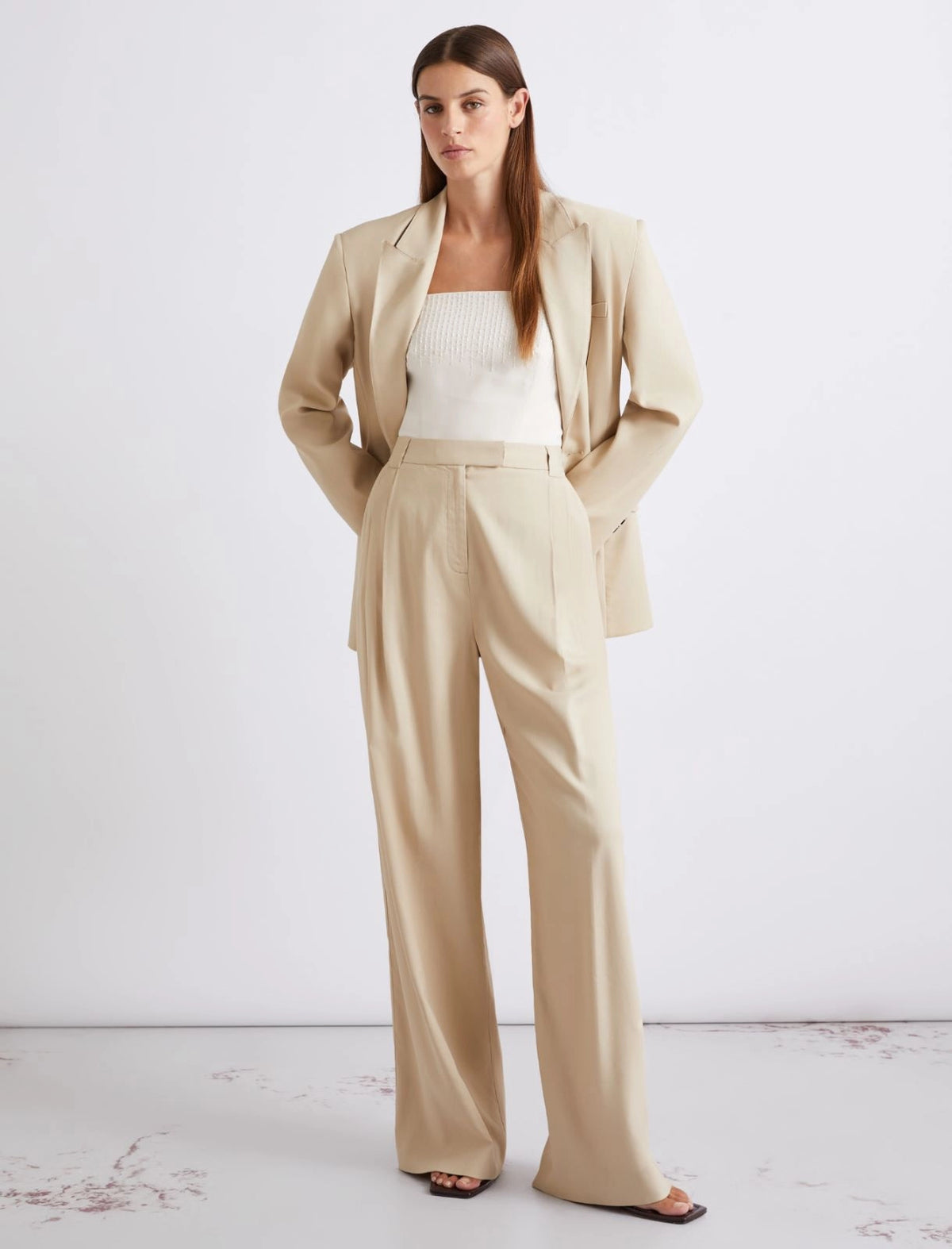 MARELLA Pantalone ampio in twill