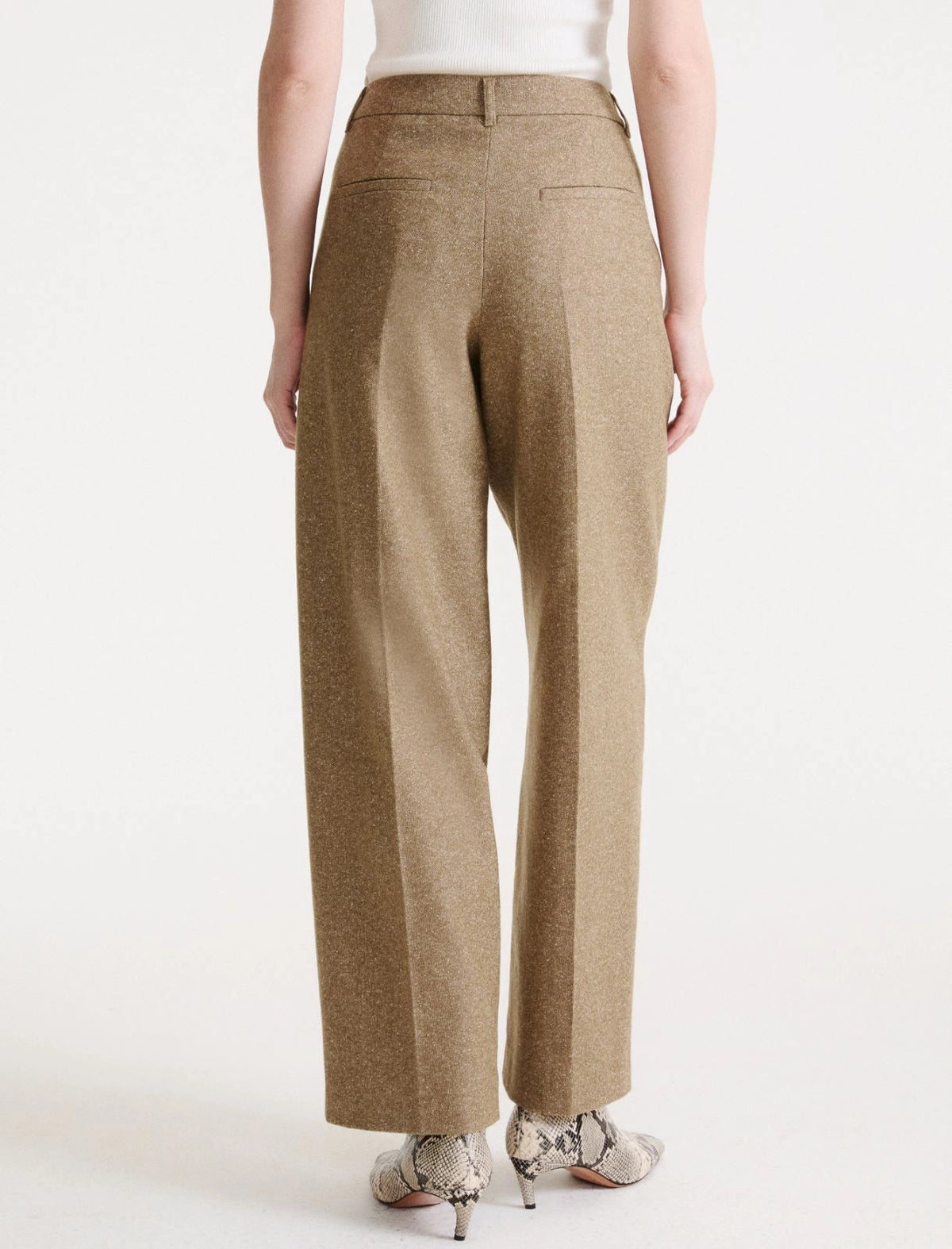 MARELLA Pantalone in tweed di lana e seta