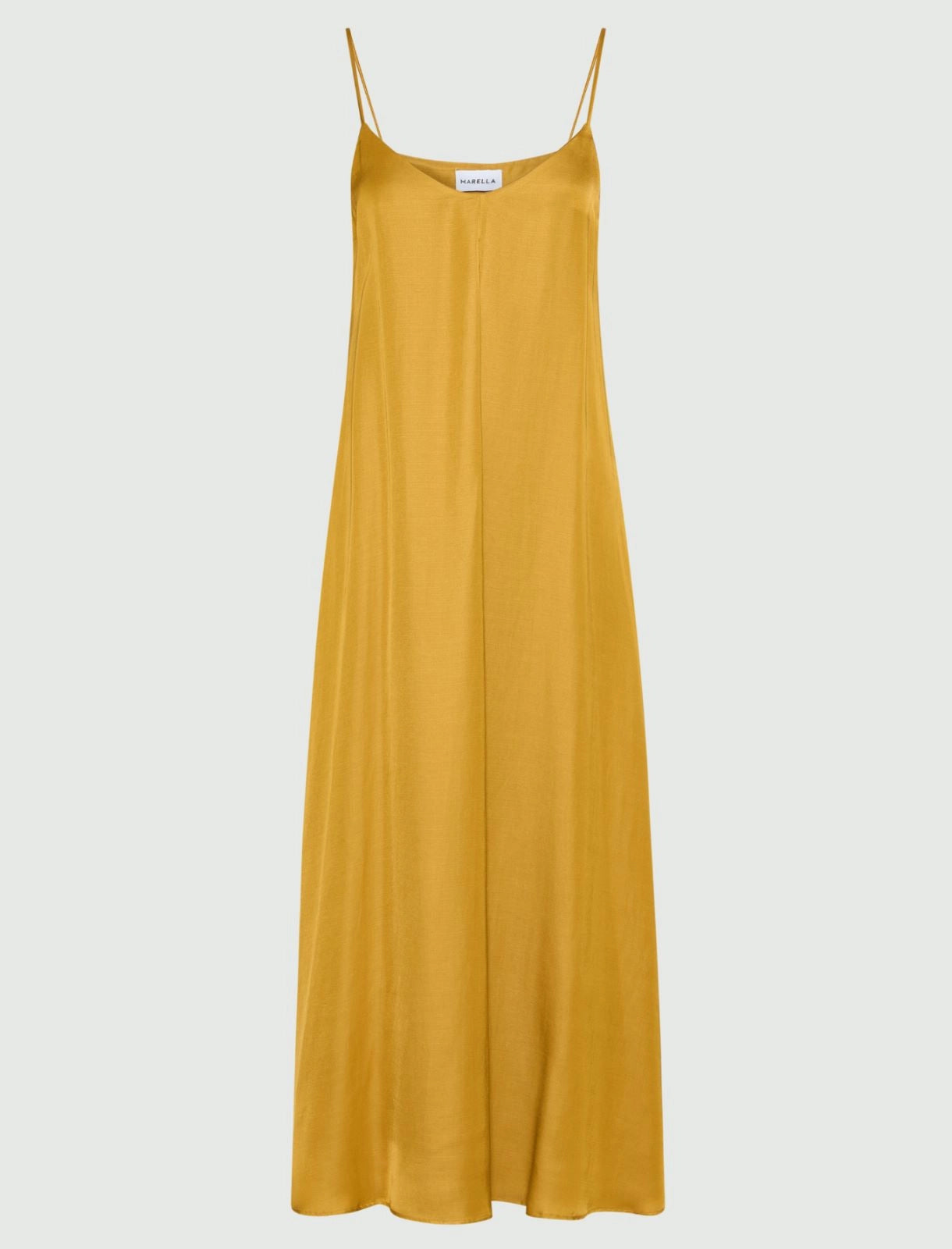 MARELLA Sip dress in gabardina di misto lino