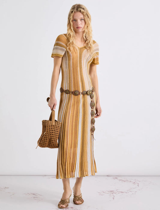 MARELLA Abito in jersey con lurex