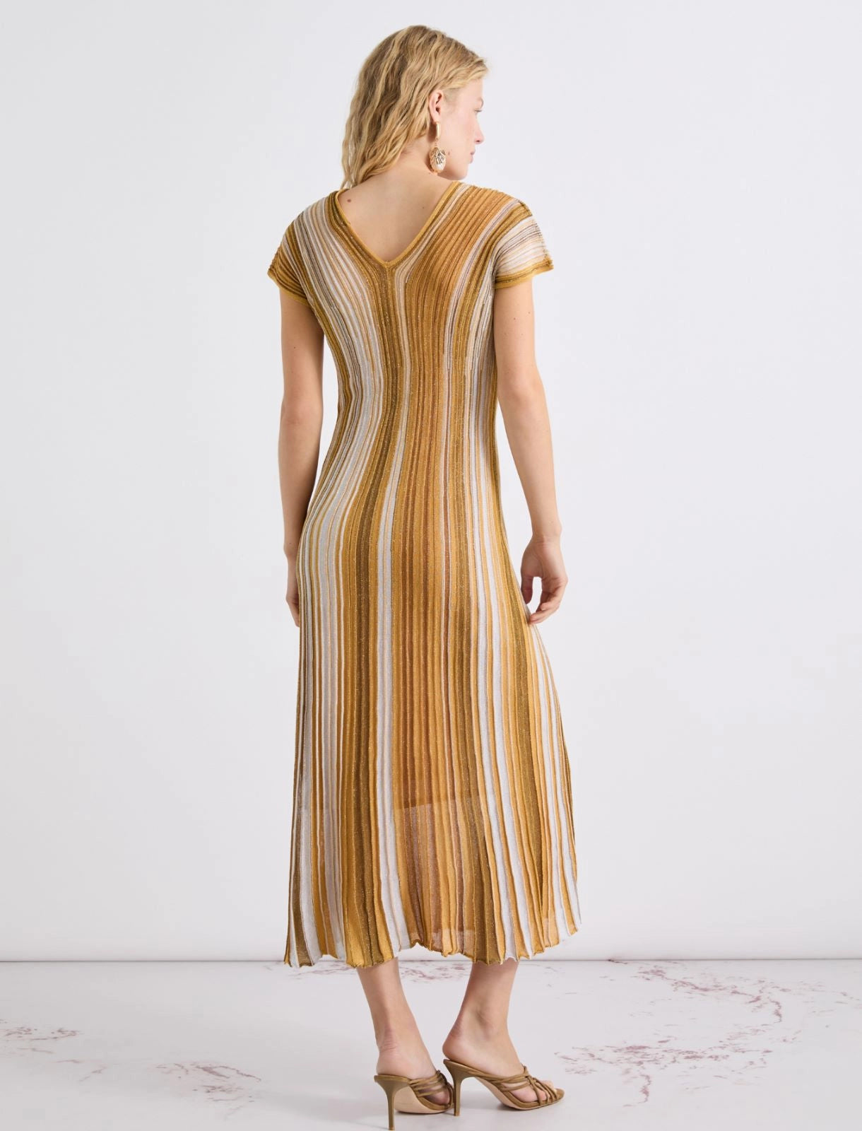 MARELLA Abito in jersey con lurex