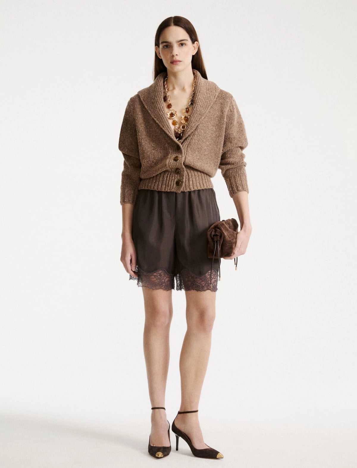 MARELLA Cardigan in filato bottonato