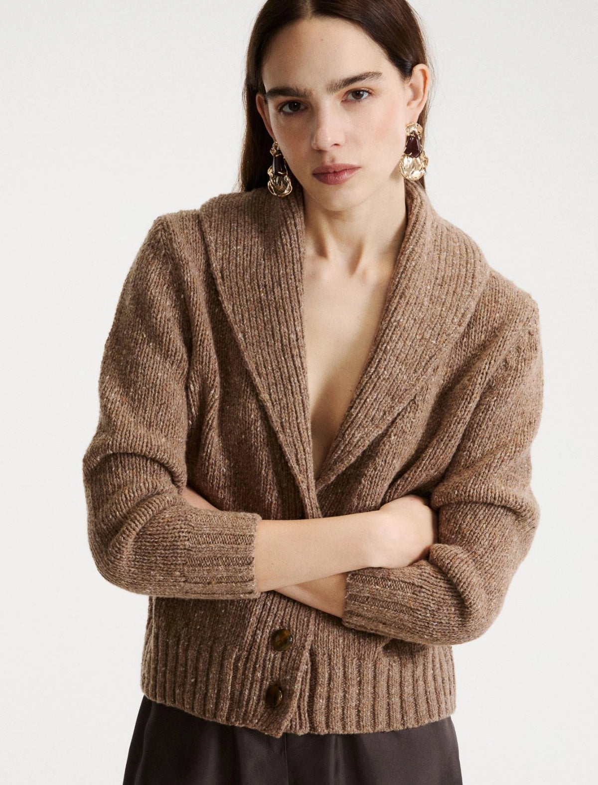 MARELLA Cardigan in filato bottonato