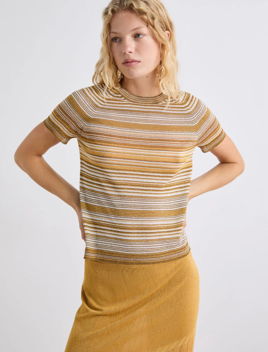 MARELLA T-shirt con filo di lurex